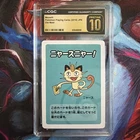 CGC Pristine 10 Meowth Old Maid 2019 Japanese Pokemon Card