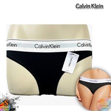 NWT 1-Pack Calvin Klein Women's S Modern Cotton Logo Bikini F3787 Black