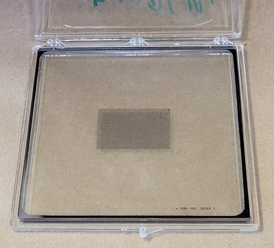 PHOTOMASK 5'' X 5'' X .090'' ELUME SONY PR2 LAYER 3