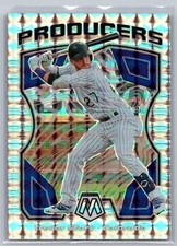 Trevor Story P4 2021 Panini Mosaic Producers Mosaic Colorado Rockies Card