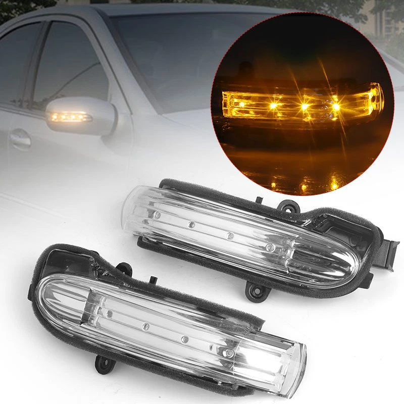 LED Side Mirror Turn Signal Indicator Light Fit For Mercedes-Benz W203 2004-2007 - Image 3 of 4