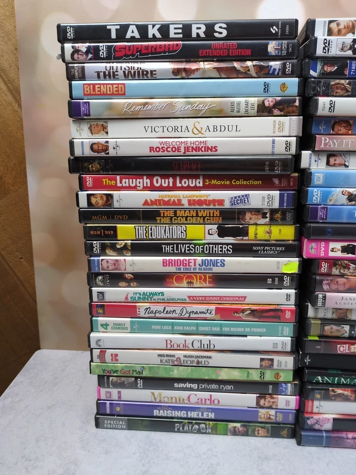 Lot of 50 DVDs Movies Tested and Working- Action, Sci-Fi, Horror, Classics, etc. - Image 2 of 3
