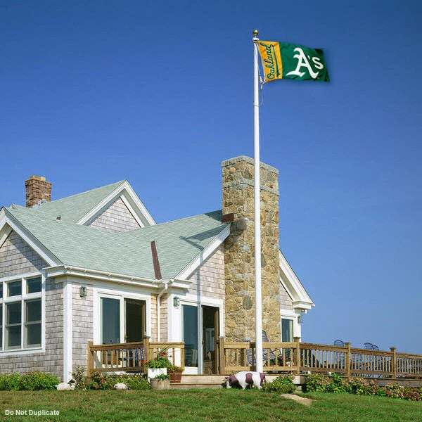 Bandeira Oakland Athletics Flag A's 3x5 - Imagem 4 de 4