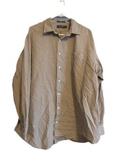 Daniel Cremieux Men  s Plaid Long Sleeve Button Up Shirt Size XL 100 Cotton