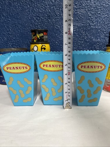 Pflanzgefäße Mr. Peanut Sammlerstücke, Glas, Sonnengläser, Popcornbecher aus Kunststoff - Bild 16 von 22