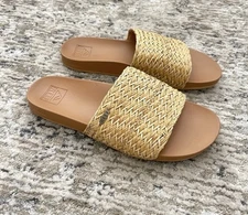 REEF CUSHION SCOUT BRAIDS VINTAGE WOMENS SANDAL SIZE 9