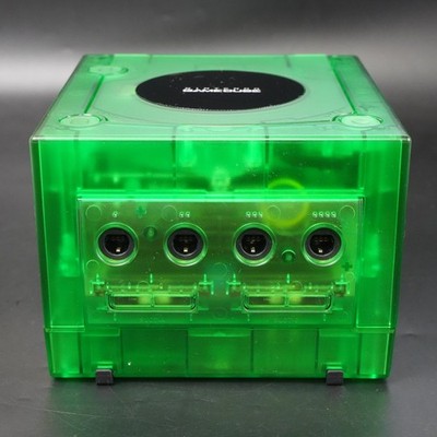 Nintendo GameCube Replacement Clear Green Shell Console NTSC U-C/J
