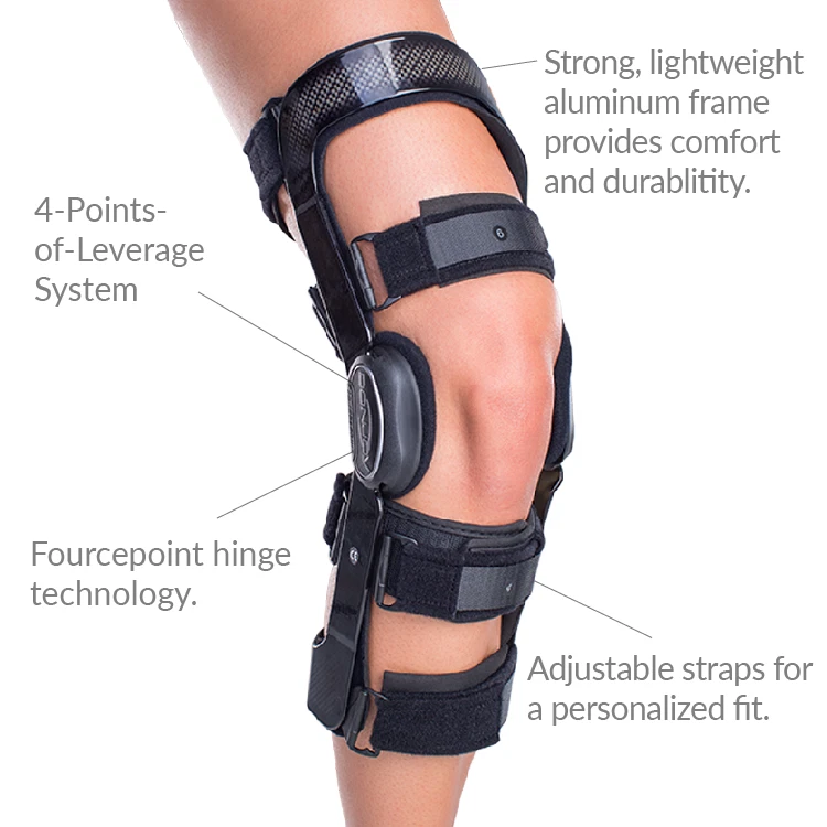 Rodillera DonJoy FullForce, ligamento LCA, pierna derecha, mediana. ¡NUEVO! Foto 2 de 4