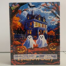 Halloween White Ghost 1000 Piece Jigsaw Puzzle 70x50 cm Brand New Sealed