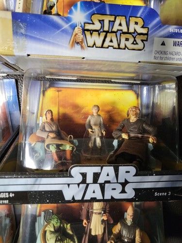 Jedi High Council COMPLETE Set of 6 STAR WARS Scene 1-4 1-2 NEW Sealed D1 - Picture 6 of 14