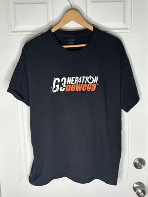 Generation Newegg T-shirt Warrior G3N3R4T1ON Black Sci-fi Gaming Size XL