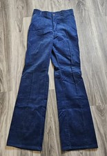 NWT 1980s Women's Blue March 1 Corduroy Pants High Waisted Mom Jeans 29x32 VTG