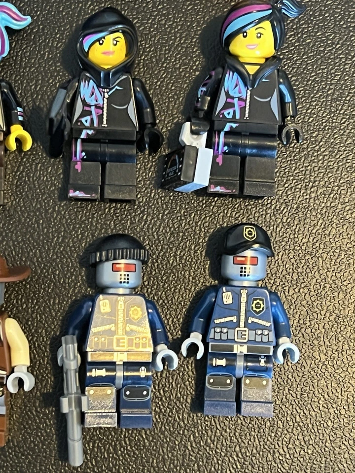 Lego Movie Minifigures Lot Of 16 Emmet Lucy Bad Cop President Sheriff Deputron - Image 3 of 4