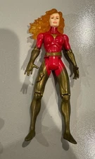 1995 Toy Biz Marvel X-Men Red Variant Jean Grey Phoenix Figure Working