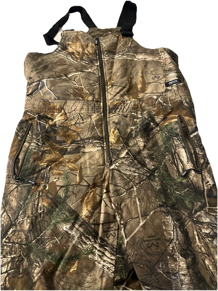 Baberos Gander Mountain para hombre mono Guide Series Realtree aislado talla mediana Foto 2 de 4