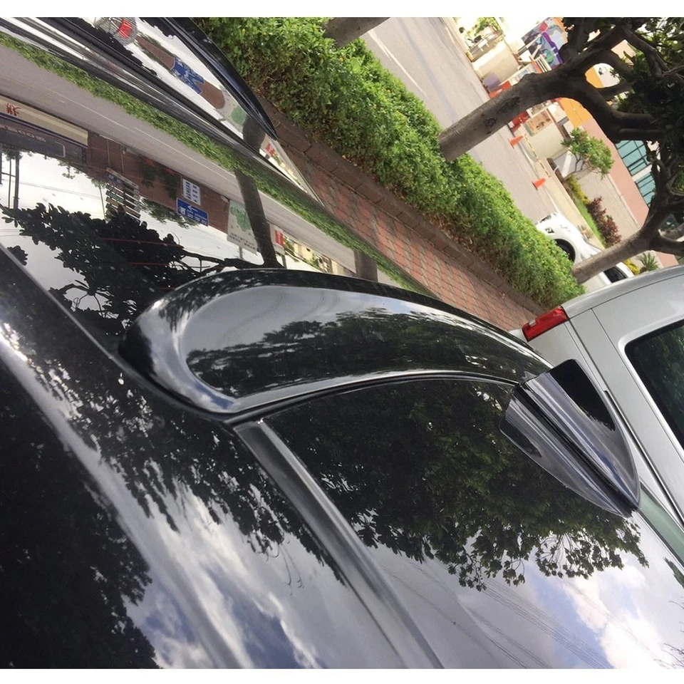 Unpainted Fits For Audi A4 B9 RS4 4D Sedan Rear B Style Roof Lip Spoiler 16-19 Foto 2 de 4