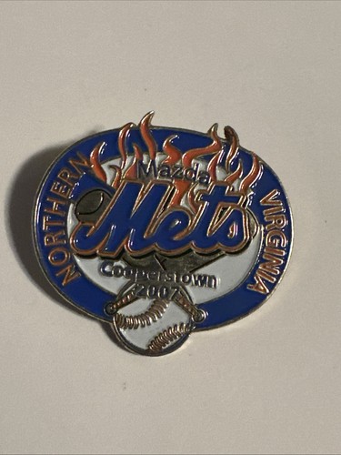 Cappello da baseball vintage 2007 Northern Virginia Mets Little League berretto spilla Cooperstown