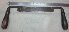 Vintage Large 9" Draw Knife Drawknife Woodworking Tool Blade