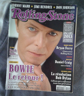 REVUE*ROLLING STONE* N°52 DAVID BOWIE/BOB DYLAN
