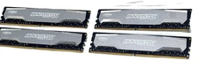 LOT Of -4-Crucial Ballistic Sport , BLS8G4024FSA.16FBD Dd4r 2400MZ Memory .