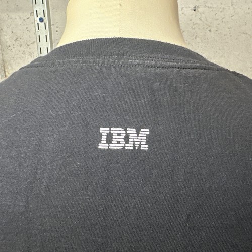 Vtg IBM International Business Machines T Shirt Men’s L Large Black Computers - Bild 4 von 5