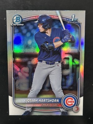 2025 Bowman Draft Josiah Hartshorn 1st Refractor Chicago Cubs #BDC-21