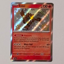 Entei 112/91  Shiny Paldean Fates