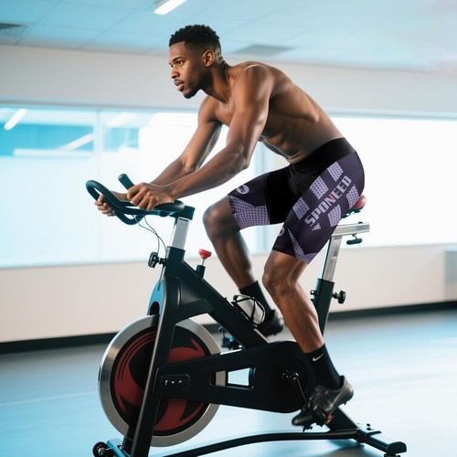 Moisture-Wicking Men's Cycling Shorts with Silicone Leg Grippers - Perfect Fit - Picture 6 of 11