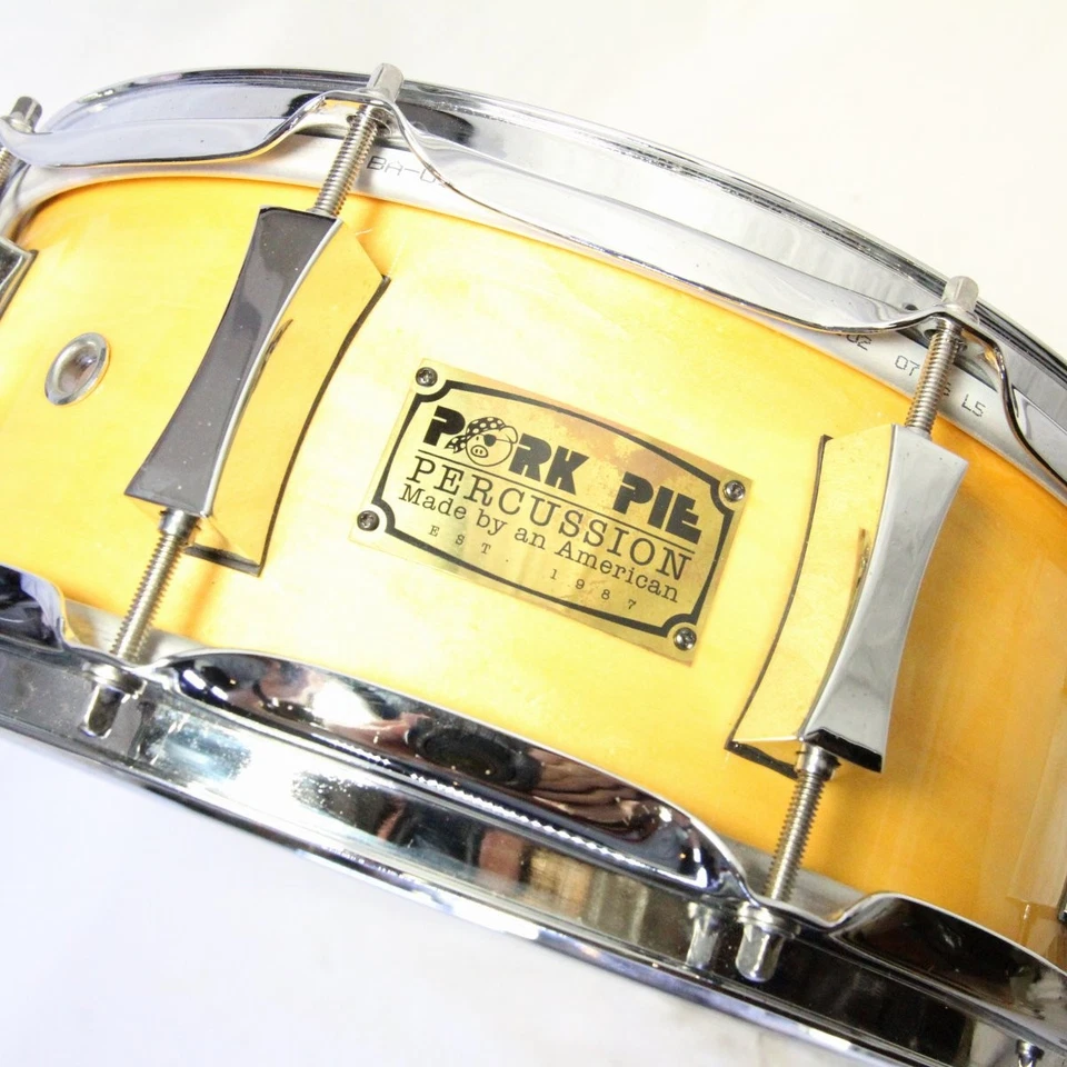 PORK PIE MAPLE 14x5 SNARE DRUM Pork Pie Maple Snare Drum - Image 2 of 4