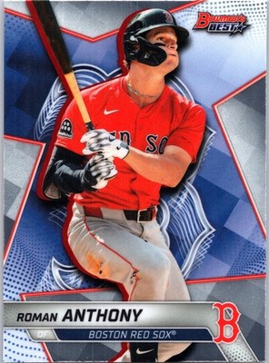 2025 Bowman's Best #TP-16 Roman Anthony Boston Red Sox
