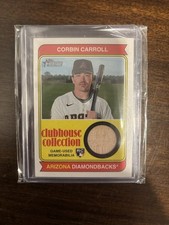 2023 Topps Heritage Corbin Carroll RC Clubhouse Collection Bat CCR-CCA D-backs
