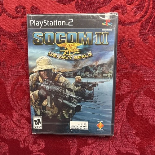 BRAND NEW SOCOM II 2 US Navy Seals PS2 Sony Playstation 2 U.S. - Factory Sealed