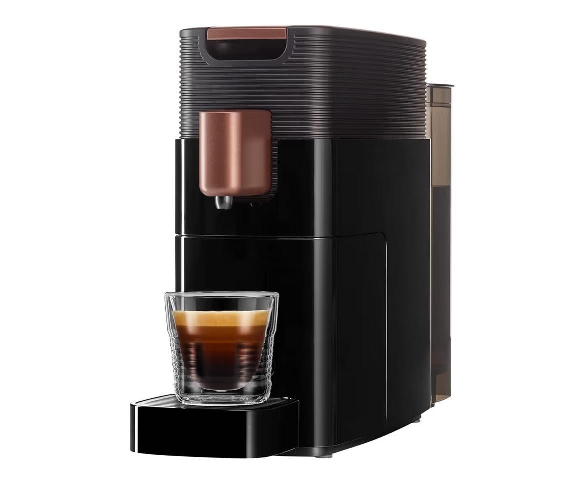K-fee Macchina da Caffè a Capsule - Vincitore del Test "Buono" (2.0) - Pompa 19 Bar - Compatta
