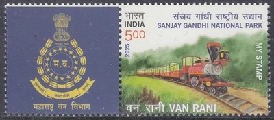 India - My Stamp New Issue 2025-12-31 (S) Van Rani Mini Train