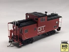 Athearn ATH74145 HO Wide Vision Caboose - Grand Trunk Western / GTW #79057
