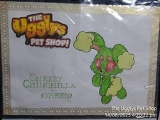 The Ugglys Pet Shop Cheesy Chinchilla (green)