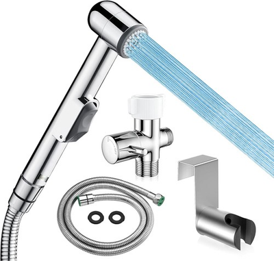 #ad Handheld Bidet Sprayer for Toilet with Adjustable Water Pressure – Feminine Hy $39.89