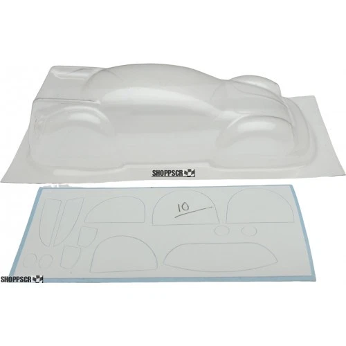 Carrocería de coche con ranura de arrastre transparente/sin pintar escala 1:24 WRP VW Bug Pro Turbo Foto 2 de 2