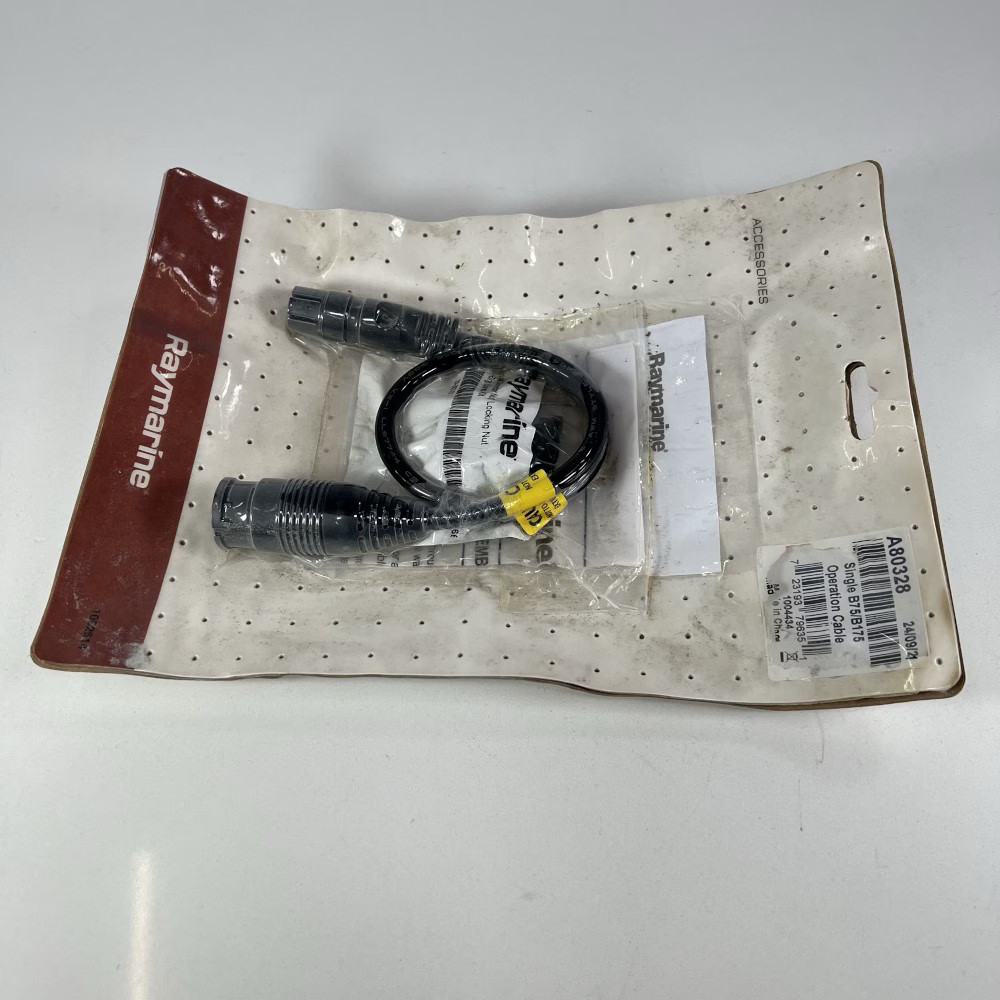 Raymarine *NEW* Blem Stock A80328 Single B75/B175 CHIRP Transducer Cable
