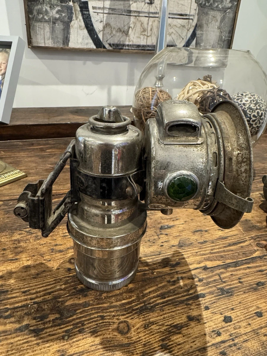 Lampe à Carbure Pour Vélo – RARE – Modèle Ancien – Occasion
