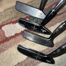 Lot (4) to Spalding T.P. Mills TPM putters 1,2,5, Tour Series