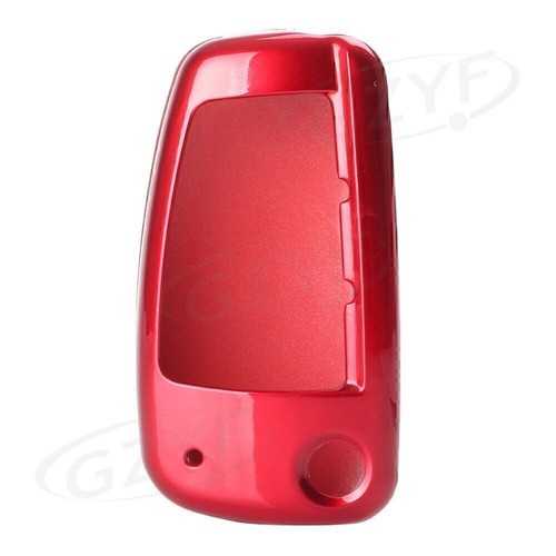 Auto Schlüssel Hülle Gehäuse Case Cover Glänzend Rot für AUDI A3 A4 Q7 R8 - Bild 6 von 8