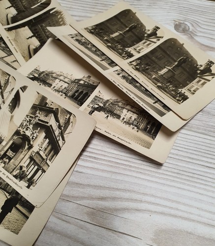 1903 Carte Antiche Vintage Retrò Stereotipo Foto Immagine Collezione Rarità Stereo - Foto 3 di 11