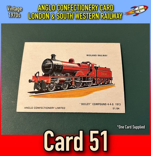 London & South Western Railway Anglo Süßwarenkarten (Artikel auswählen) 1970er Jahre - Bild 100 von 161