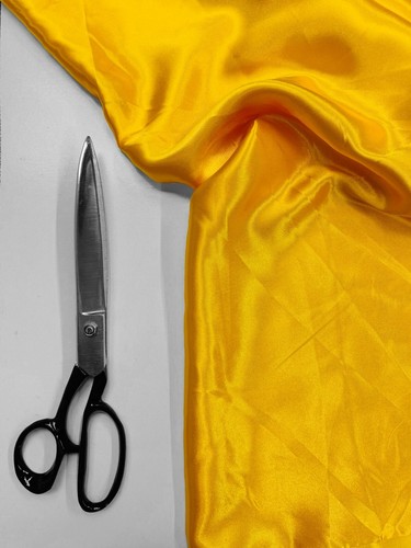 Tessuto Raso IN Poliestere Qualità Premium Lucido Sposa Sartoria Craft Materiale - Foto 54 di 83