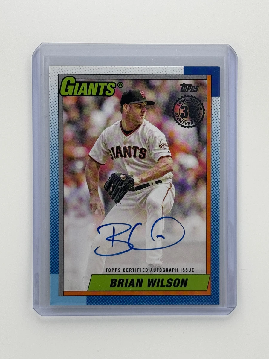2025 Topps Series 1 - Brian Wilson #90A-BWI for sale | eBay