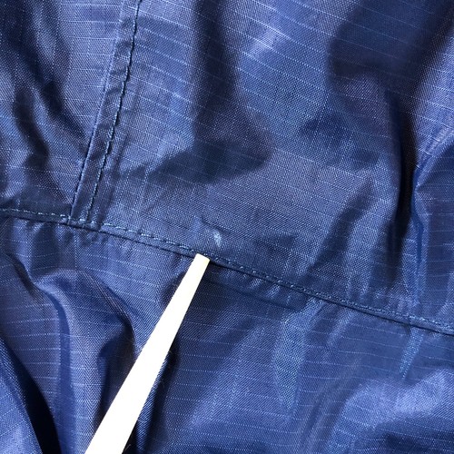 LL Bean Jacket Womens XL Blue Rain Ripstop Waterproof Hooded Trail Lightweight - Picture 10 of 15