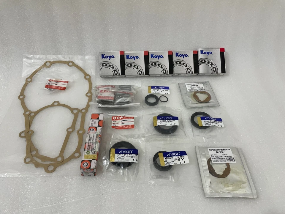 Suzuki Samurai Sierra Drover SJ413 Transfer Case Needle Bearing Seal Rebuild Kit - Image 4 of 4