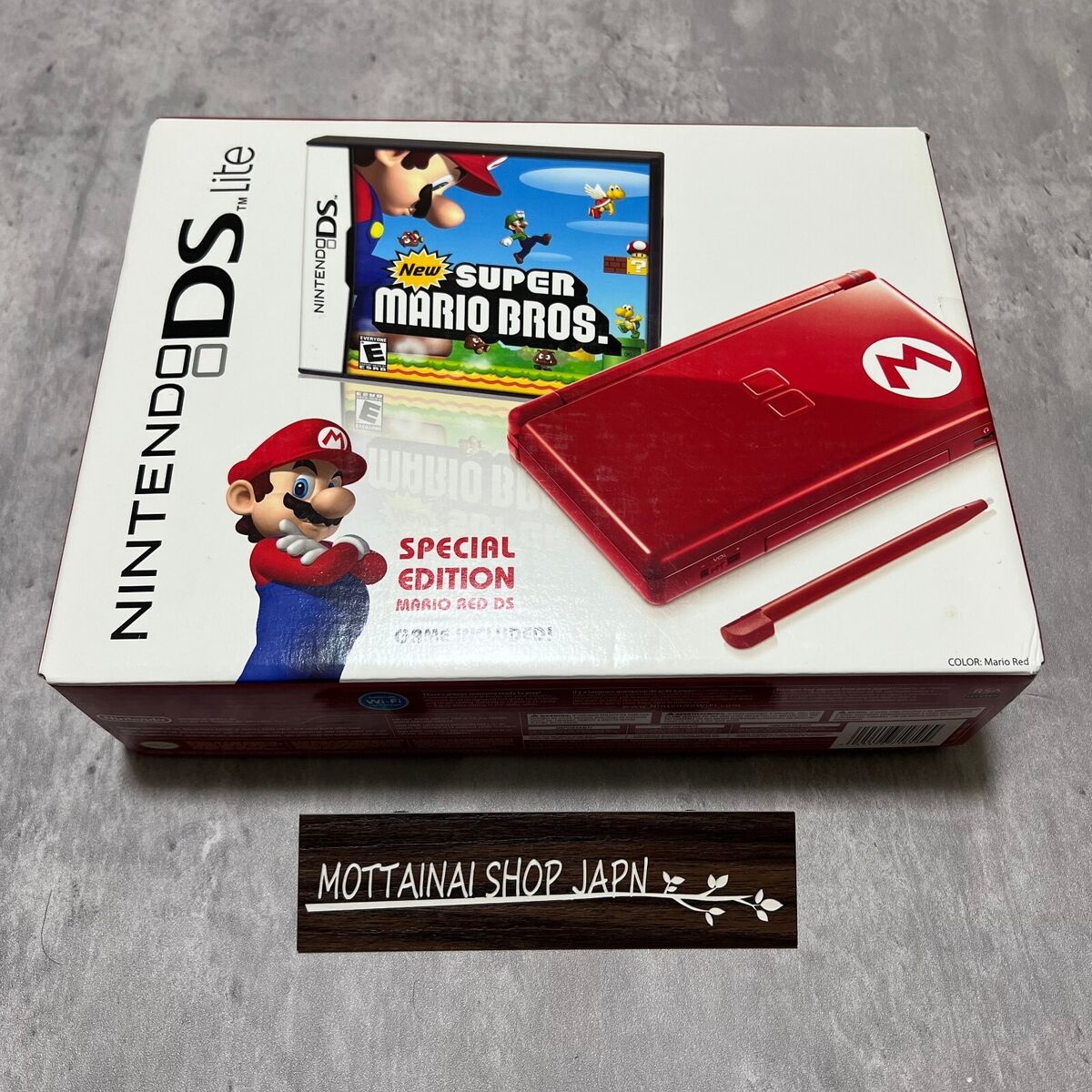NEW SEALED Nintendo DS Lite New Super Mario Bros. Special NEW SEALED Nintendo DS Lite New Super Mario Bros. Special