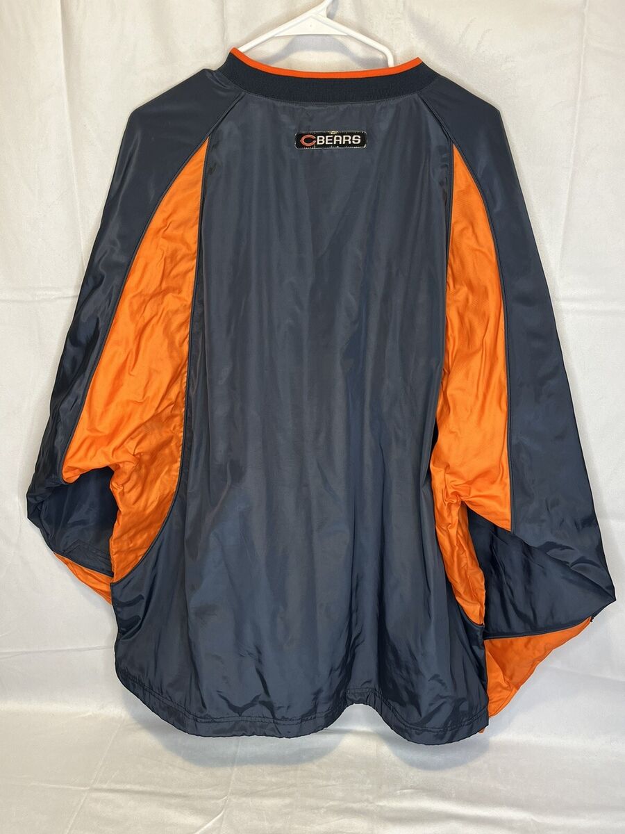 NFL Chicago Bears Reebok Jacket Mens Size XL Zip Up